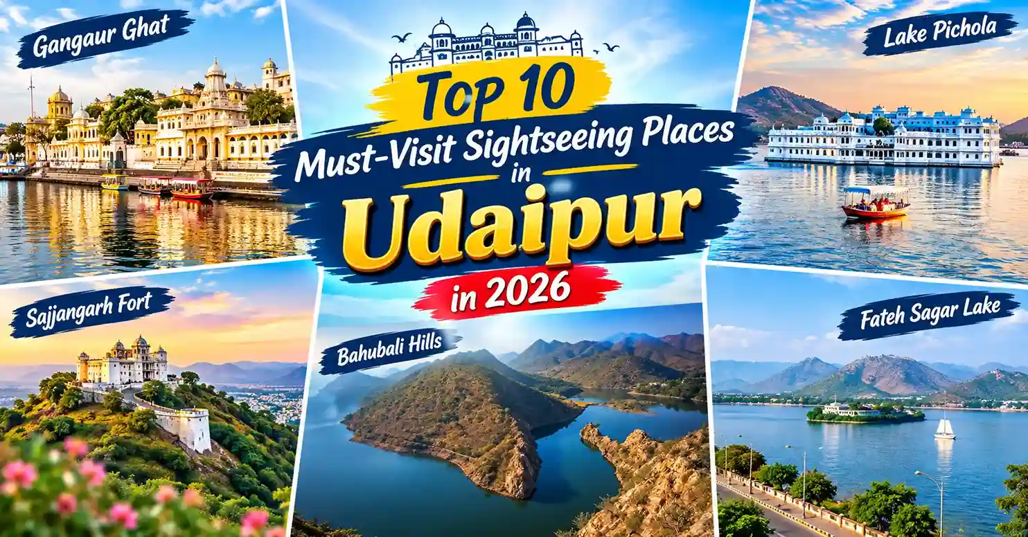 Top 10 Must-Visit Sightseeing Places in Udaipur in 2026