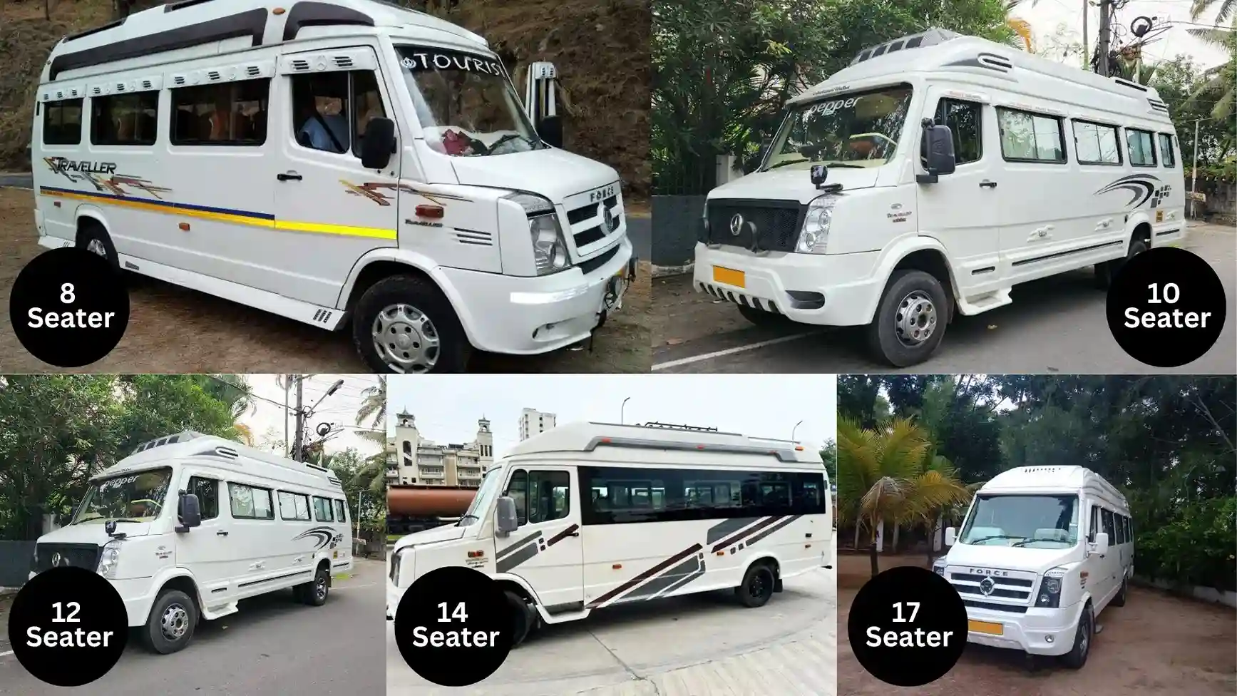 Tempo Traveller in Udaipur