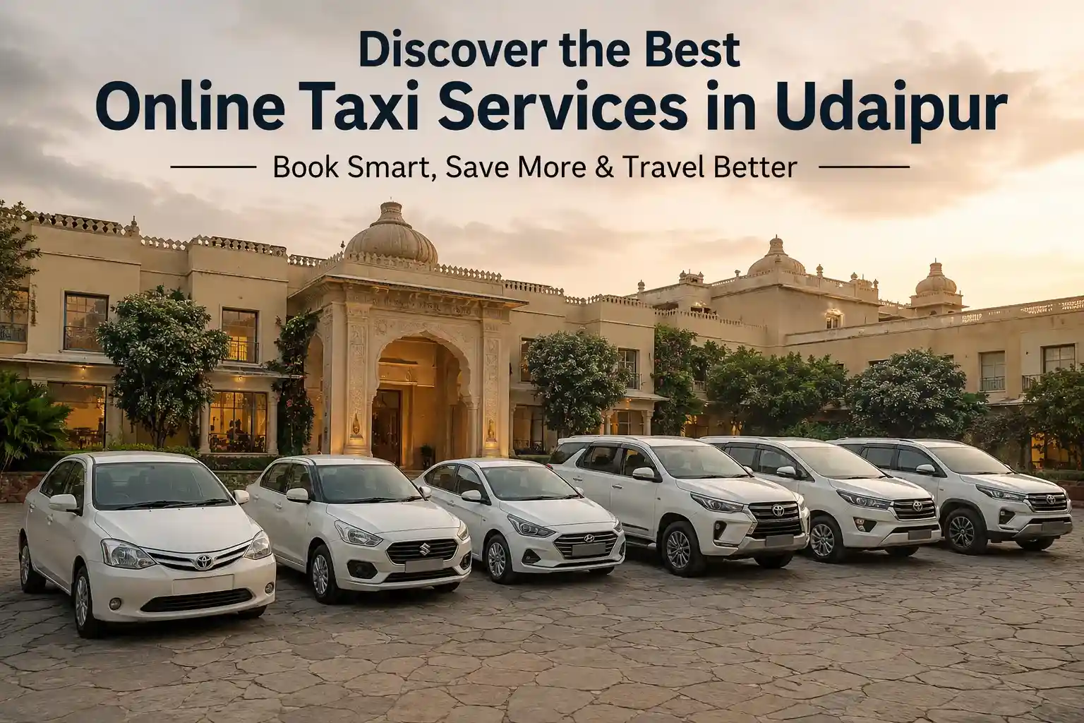 Discover the Best Online Taxi Services in Udaipur Ride Smart, Pay Less & Explore More